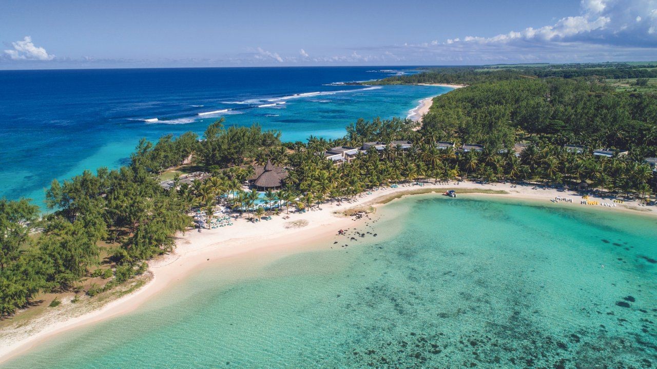 Shandrani Beachcomber Resort and Spa Ariel View